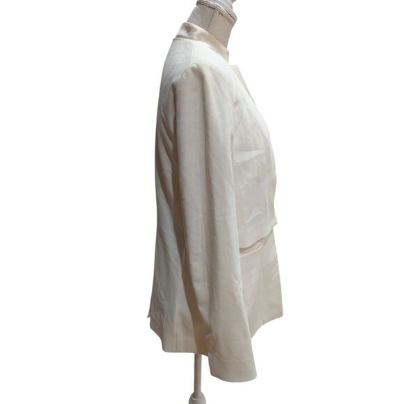 3.1 Phillip Lim Ivory Chic Blazer with attached Vest Women's Size 6 - Picture 2 of 9
